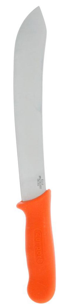 Zenport Harvest Knife K119 Butcher/Field Harvest Knife, Stainless Steel, 10-Inch Blade