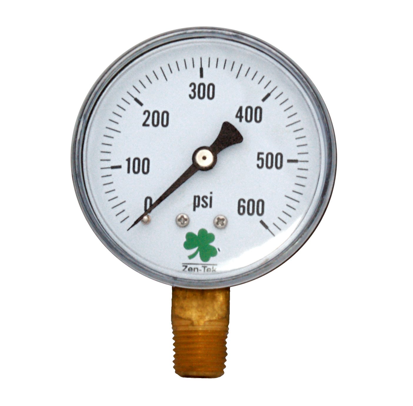 (image for) Zenport Zen-Tek Pressure Gauge DPG60 Dry Air Pressure Gauge, 0-60 Psi