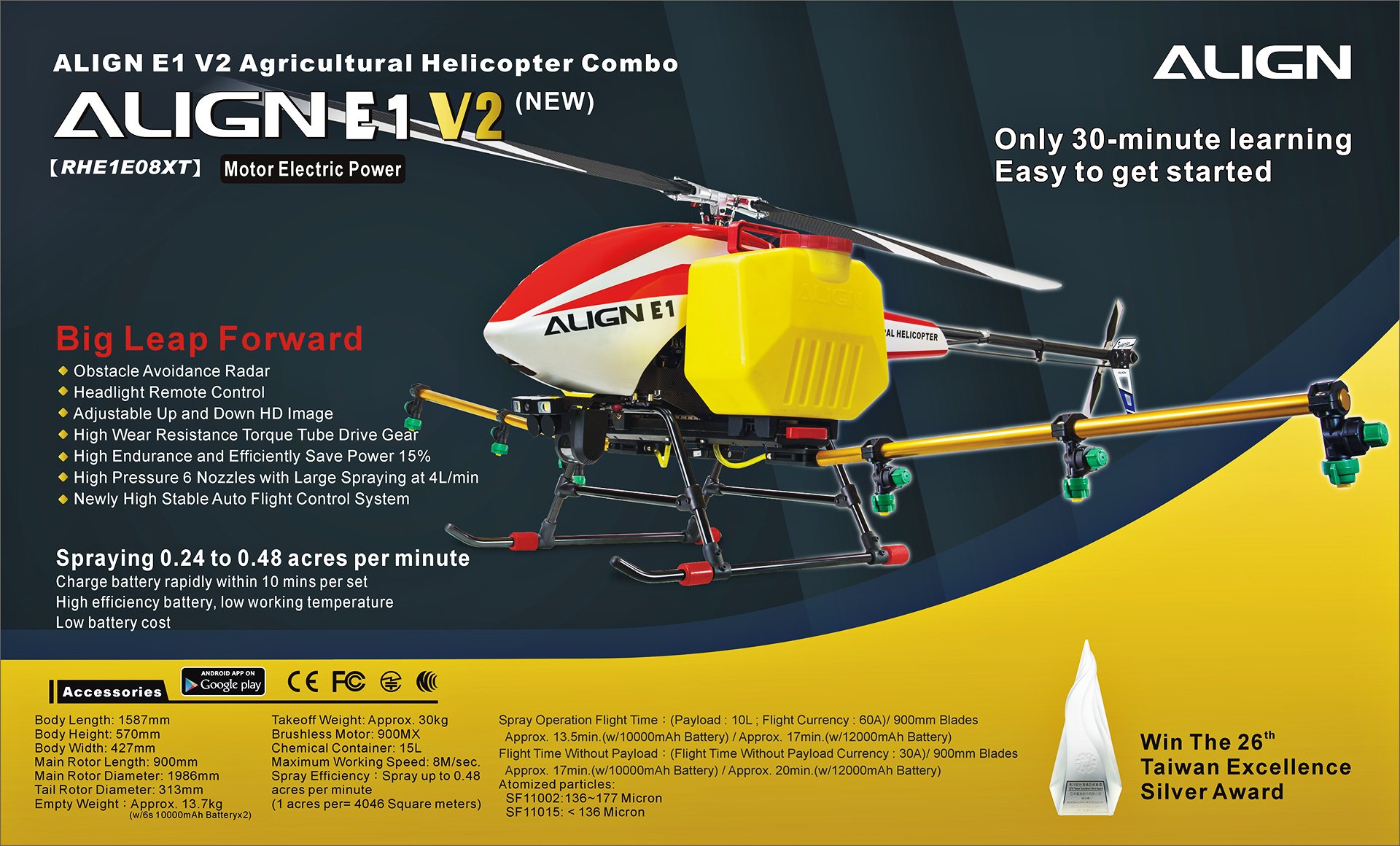 (image for) Agricultural Drones