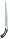 (image for) Zenport Saw S350 Pruning 13.5-inch Straight Blade with Replaceable Blade and Sheath