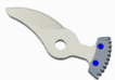 (image for) Zenport ePruner Blade EP108-P5 1-Inch ePruner Replacement Cutting Blade for Battery Powered Electric Pruner