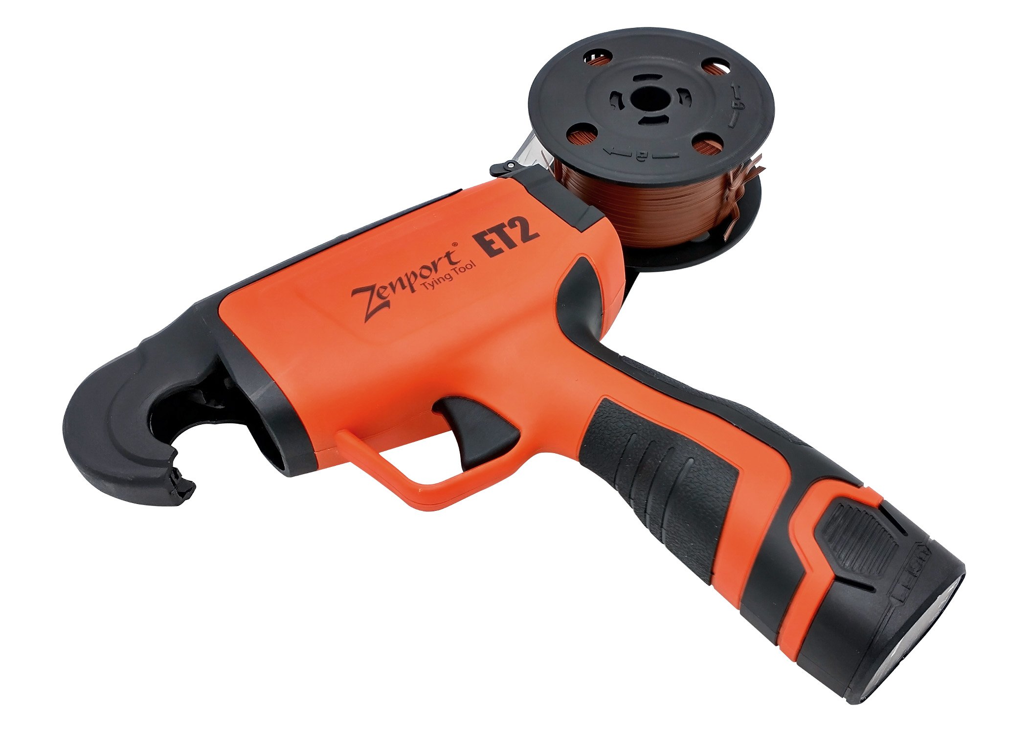 (image for) Zenport ET2 Cordless Electric Plant Tying Tool, Battery Powered, Hand-Held, Twist Tie Machine