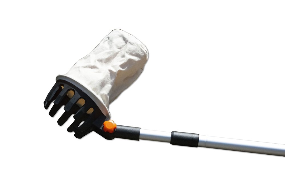 (image for) Zenport Fruit Picker ZL750 Telescopic 63-inch Pole, Canvas Bag