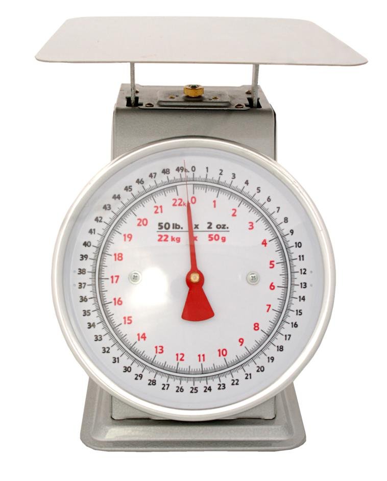 (image for) Zenport Accuzen Scale AZD100 Mechanical Platform Dial Scale, 100 Pound, For weighing fruits and vegetables