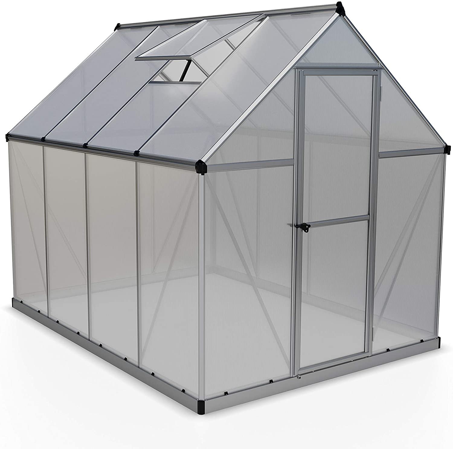(image for) Zenport Walk-In Greenhouse SH7901 (L) 103 x (W) 78 x (H) 81 inch Aluminum Frame