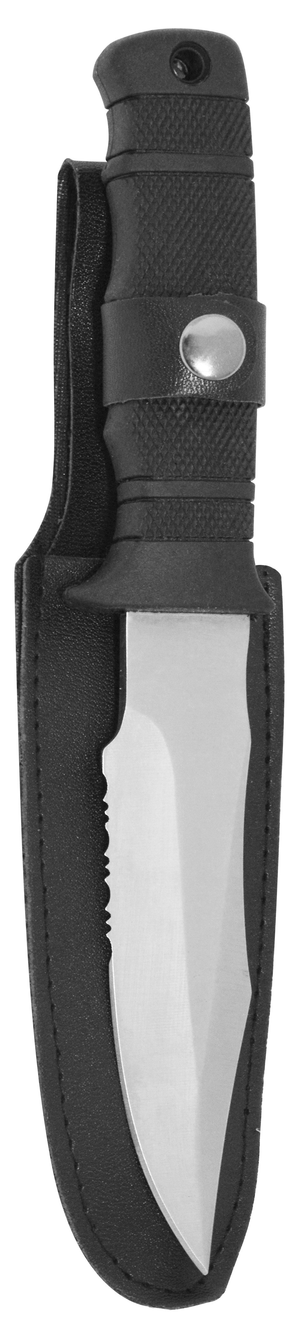 Zenport Knife 14096 SEAL PUP Knife, 5-Inch Half-Serrated Stainless Steel Blade, Nylon Sheath (image for) Zenport Knife 14096 SEAL PUP Knife, 5-Inch Half-Serrated Stainless Steel Blade, Nylon Sheath