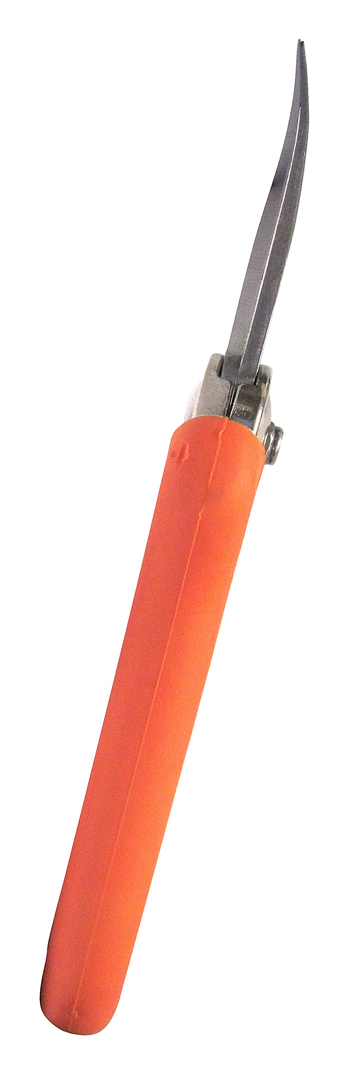 (image for) Zenport Shears H350LC Long Curved Hydroponic Micro-Trimmer Shears, Cannabis Flower, Weed Trimming Scissors