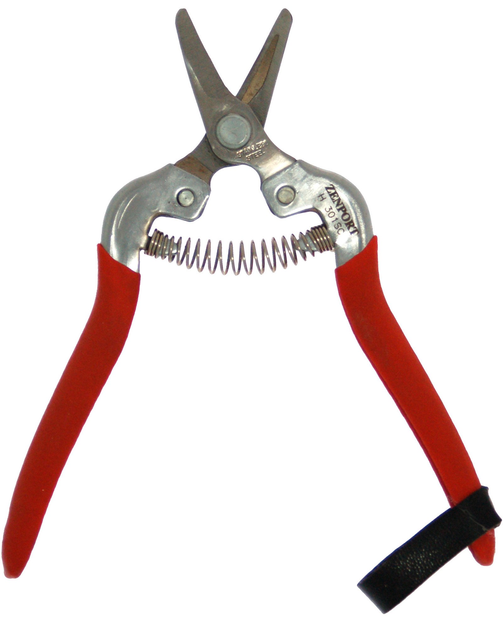 (image for) Zenport Shears H301SC Fruit Harvest Shear, Short Curved Stainless Steel Blades