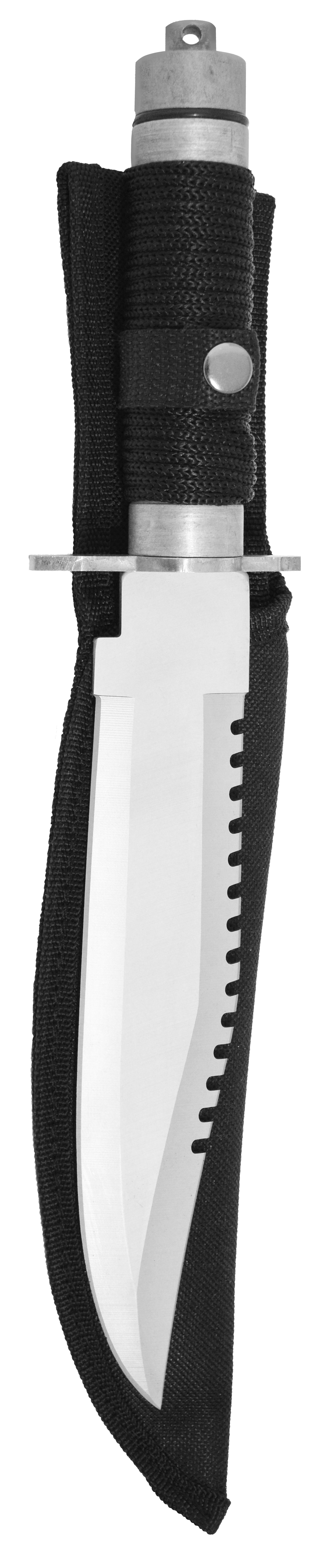 Zenport Survival Knife 14036 Hunting Survival Knife, 8-Inch Stainless Steel Blade, Paracord Grip, Compass, Nylon Sheath (image for) Zenport Survival Knife 14036 Hunting Survival Knife, 8-Inch Stainless Steel Blade, Paracord Grip, Compass, Nylon Sheath