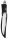 (image for) Zenport Survival Knife 14036 Hunting Survival Knife, 8-Inch Stainless Steel Blade, Paracord Grip, Compass, Nylon Sheath