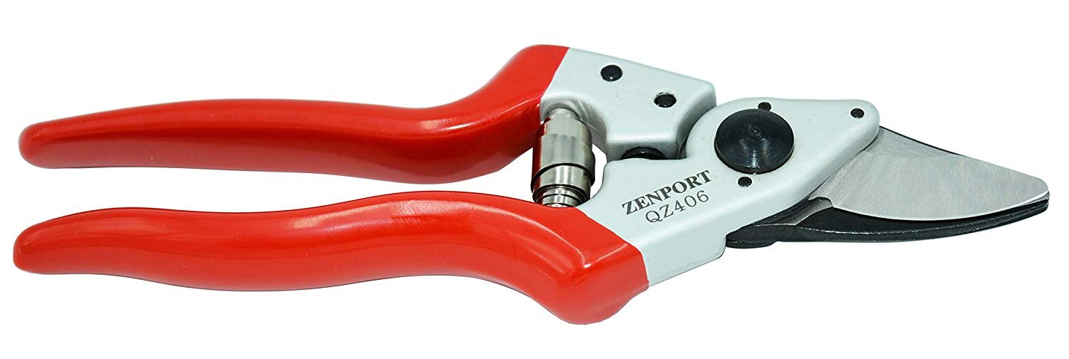 (image for) Zenport QZ406 Pruner Small Professional, .8-Inch Cut, 7.25-Inch Long