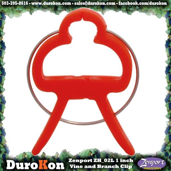 (image for) Zenport Plant Tying Clip ZH-02L (10pk) Large 1" Tomato Cucumber Branch Vine Clip