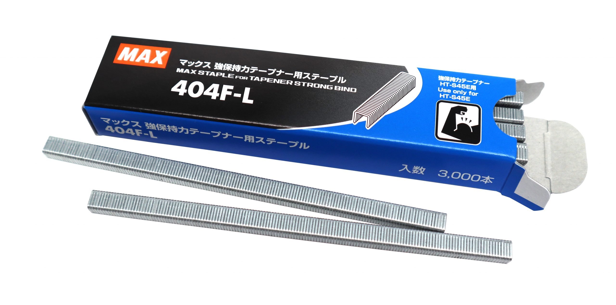 MAX 404F-L Staples for Strong Bind Tapener Tool (3,000 Per Pack) - 1 Pack (image for) MAX 404F-L Staples for Strong Bind Tapener Tool (3,000 Per Pack) - 1 Pack