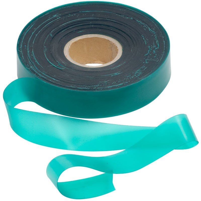 (image for) Zenport Plant Tie Tape ZL0016 1-Inch Wide, 200-Feet, Green Plant Tie Tape, (Not For Tapener Tool)