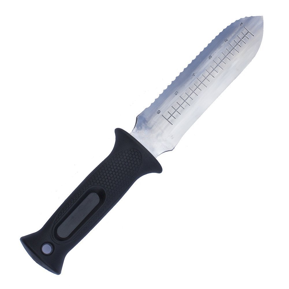 (image for) Zenport Soil Knife K247 Soil Knife with Sheath and 6-Inch Stainless Steel Serrated Blade