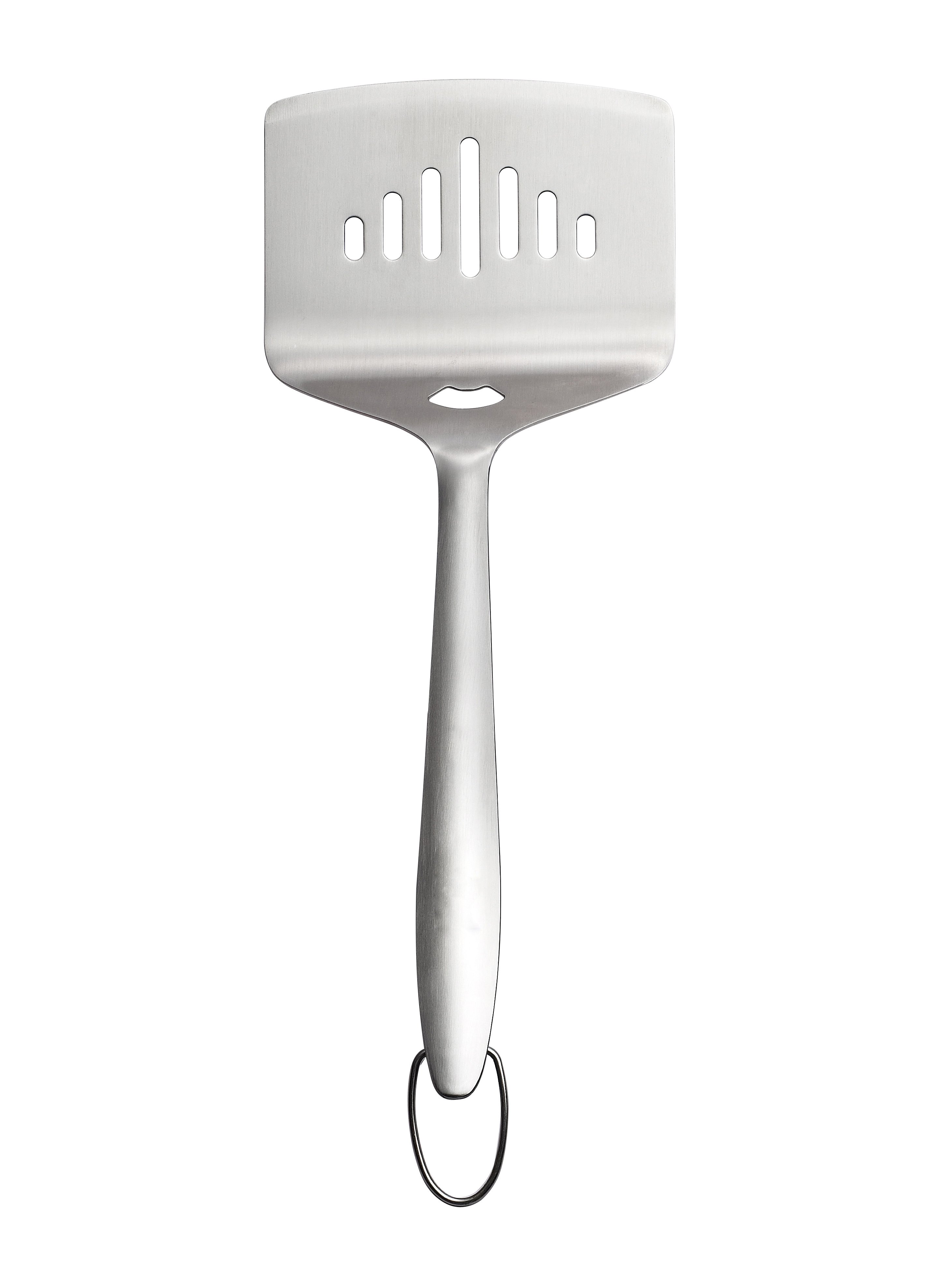 Zenport ZenUrban 880006C 7-Inch Wide Fish Turner Slotted Spatula, Stainless Steel (image for) Zenport ZenUrban 880006C 7-Inch Wide Fish Turner Slotted Spatula, Stainless Steel