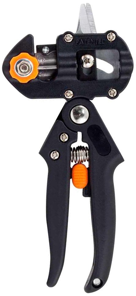 (image for) Zenport Grafting Tool ZJ67 Omega-Cut Grafting Tool for Grafting Fruit Trees and Vines
