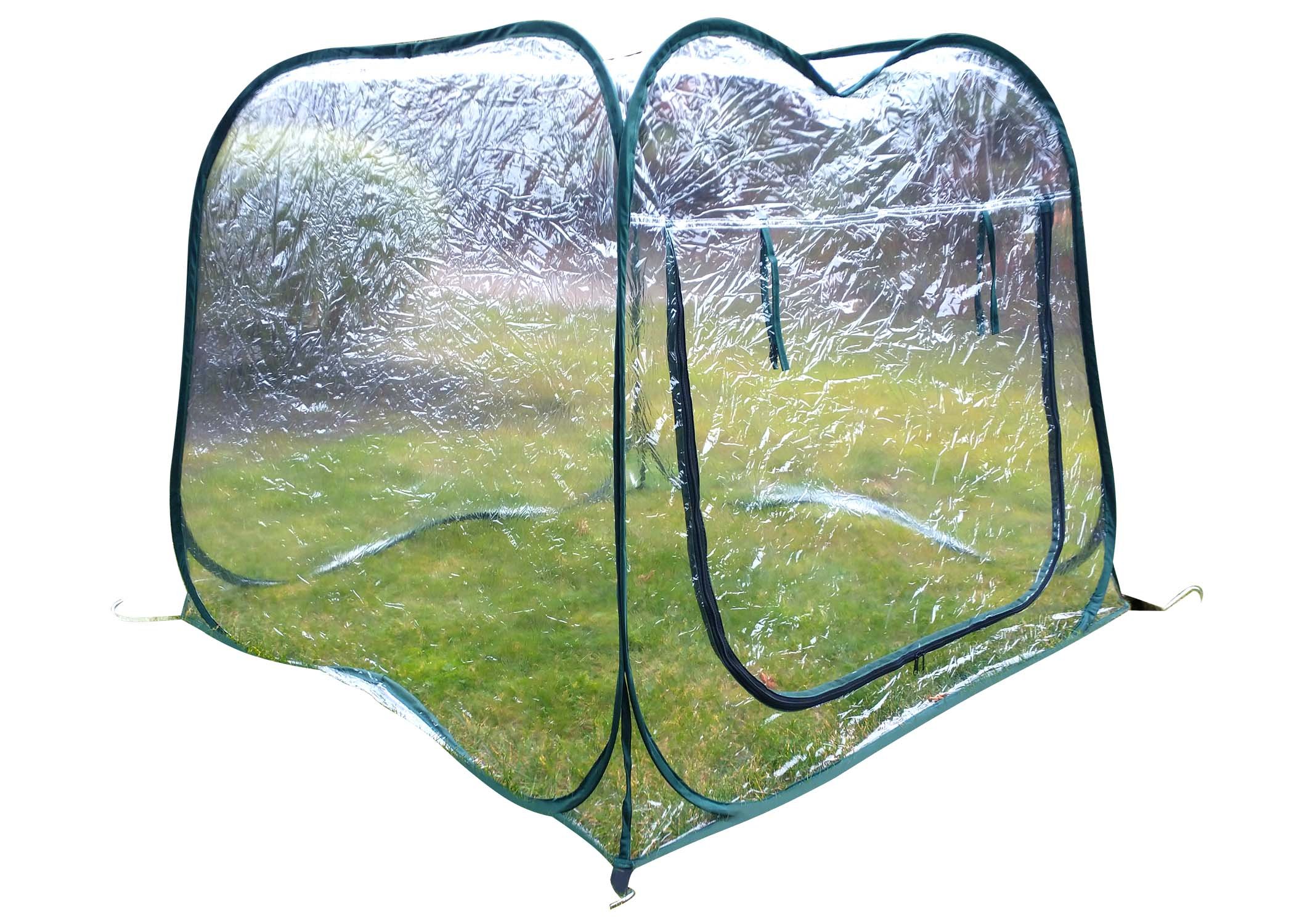 (image for) Zenport Pop-Up Greenhouse WS3241 47.3 x 47.3 x 39.4-inches