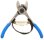 (image for) Zenport Stem Clipper H320S Fuji Orange Fruit Stem Clippers with Strap, Forged Stainless Steel Shears, 4.5-Inch Long