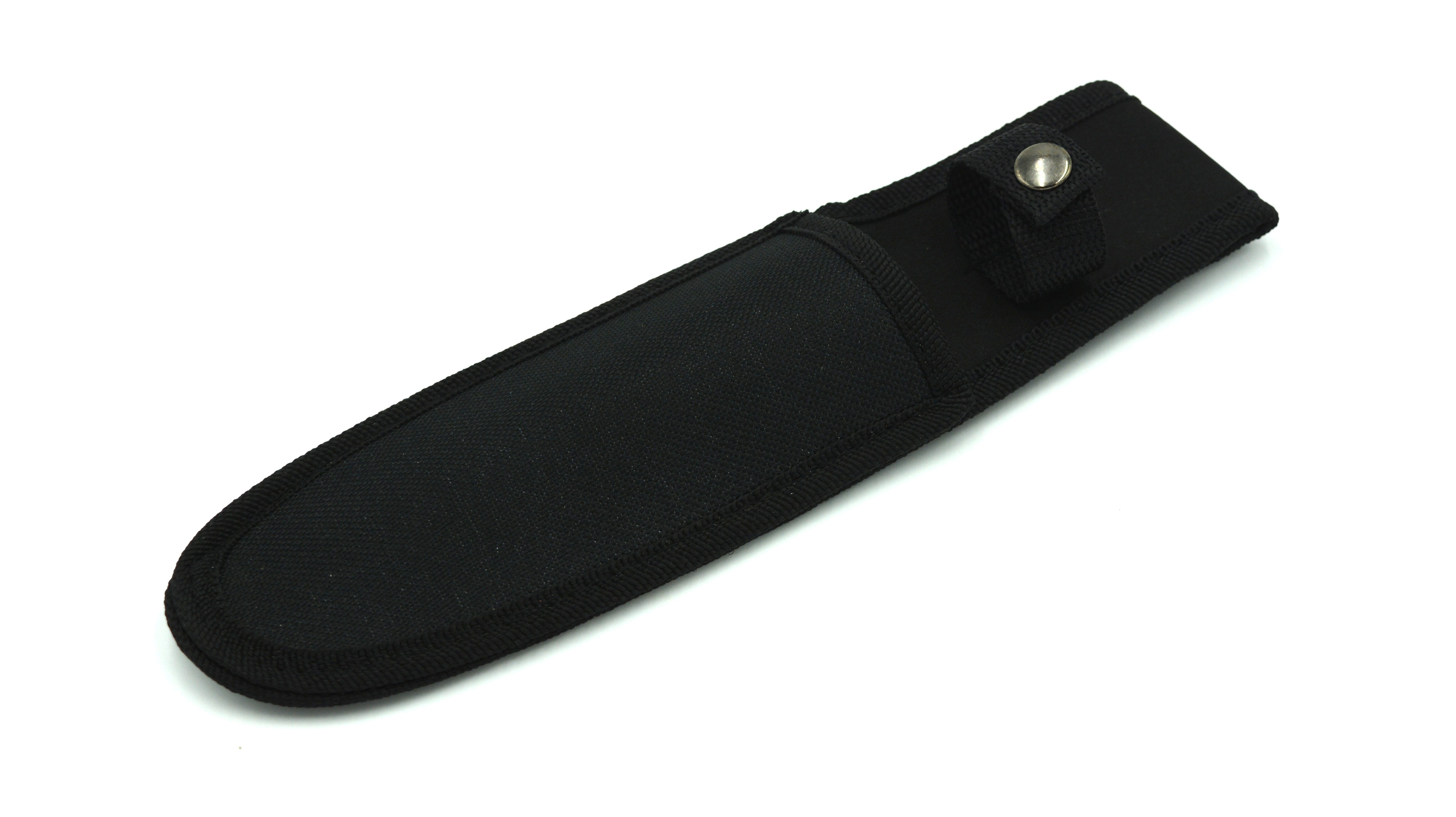 (image for) Zenport Hunting Knife 14032E 5.9-Inch 440 Stainless Steel Blade, Saw Teeth, Gut Hook, Sheath, 10.6-Inch Long