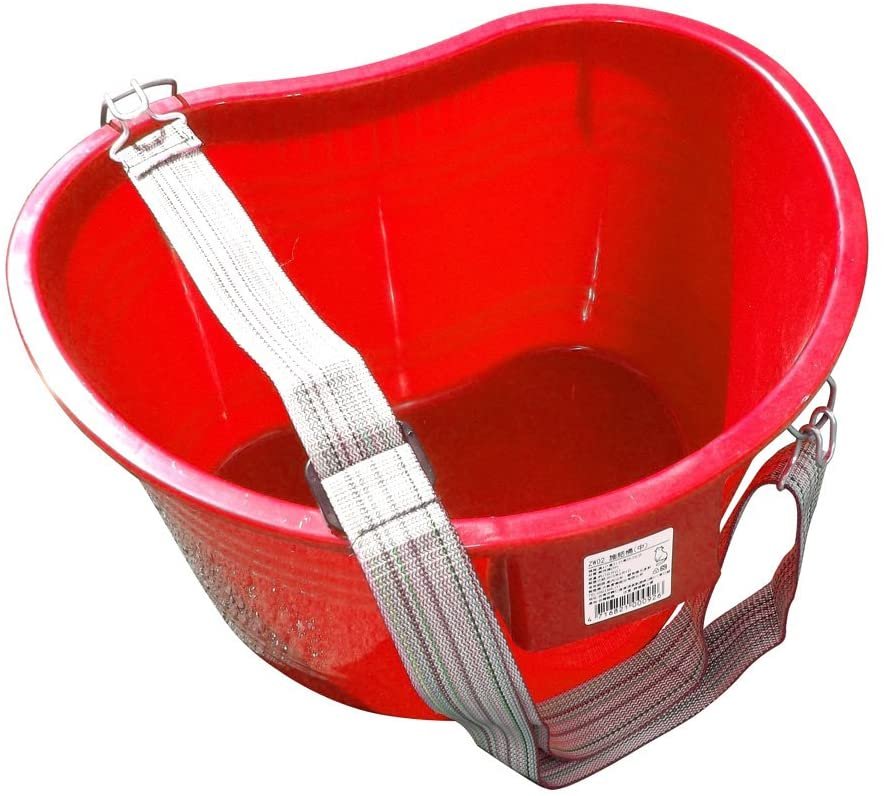 Zenport Picking Kidney Bucket AG430R AgriKon Plastic 22qt Kidney Shaped Picking Pail Bucket with Strap (image for) Zenport Picking Kidney Bucket AG430R AgriKon Plastic 22qt Kidney Shaped Picking Pail Bucket with Strap
