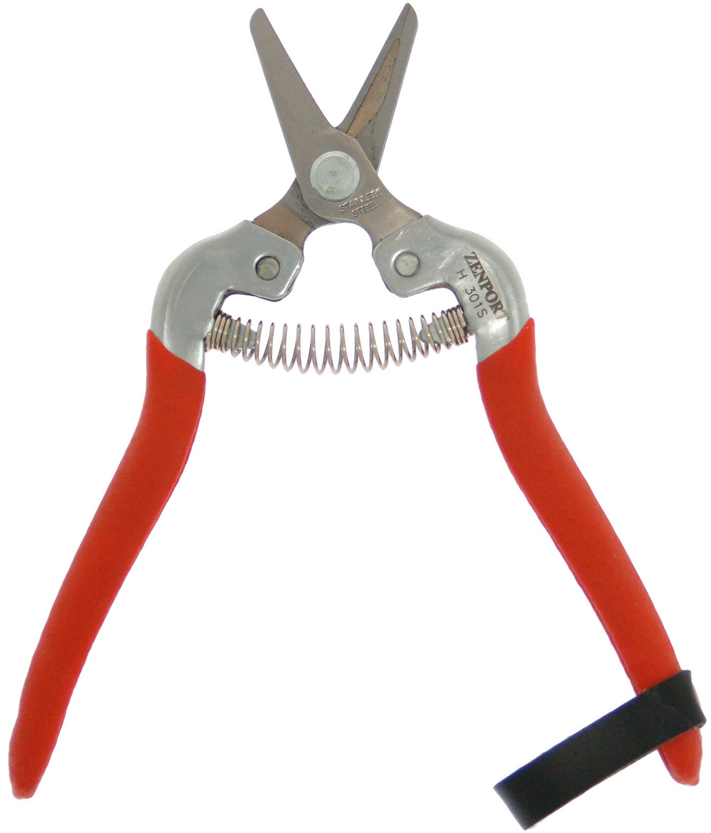 (image for) Zenport Shears H301S Fruit Shear, Short Stainless Blade, Straight Edge
