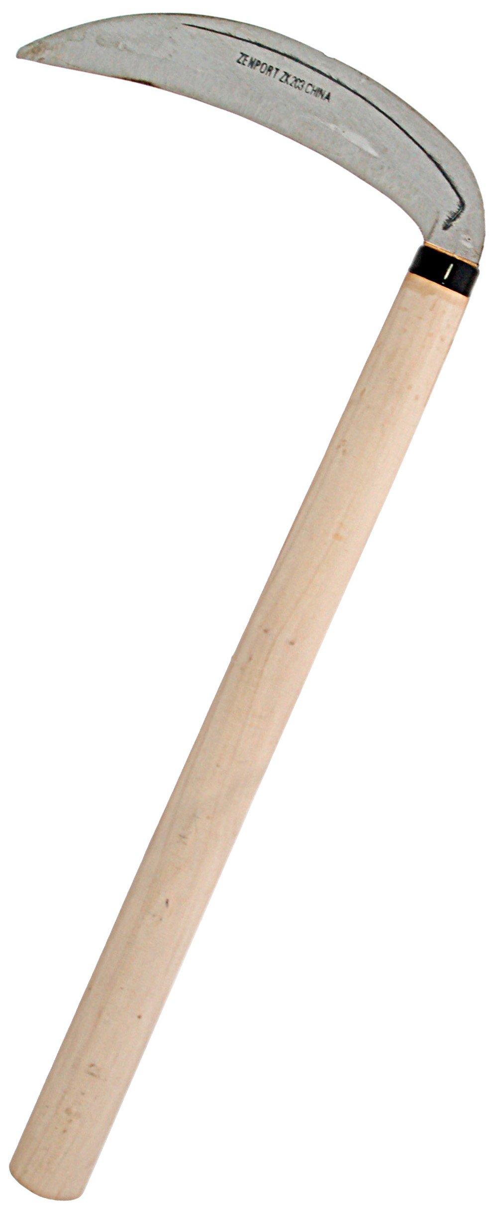 (image for) Zenport Sickle K203 Landscape Sickle Kama Sythe, 7-Inch Straight Clearing Blade