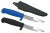 (image for) Zenport Blue Handle Multi-Purpose Knife 14012A-BLUE 4-inch Stainless Blade, Plastic Sheath