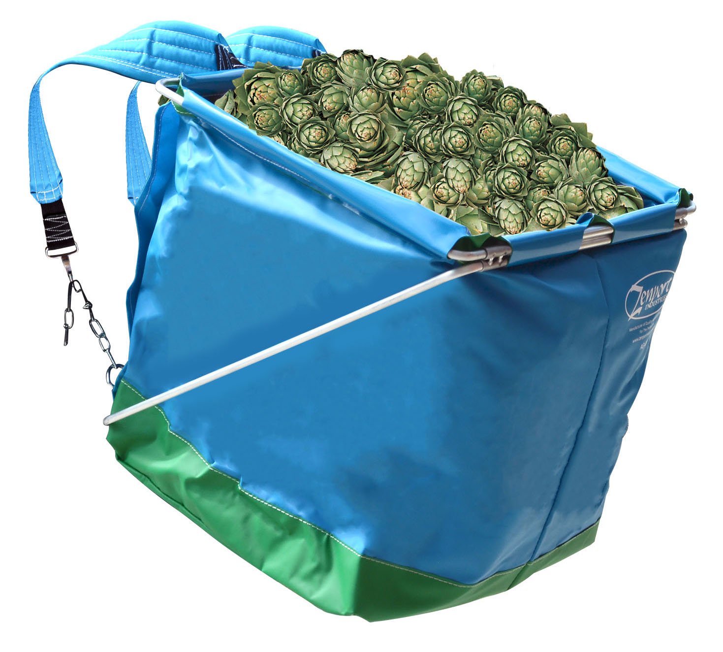 (image for) Zenport AG418 Picking Backpack AgriKon Vegetable Harvest Backpack, Artichoke Harvesting Pack, Fruit Picking Bag