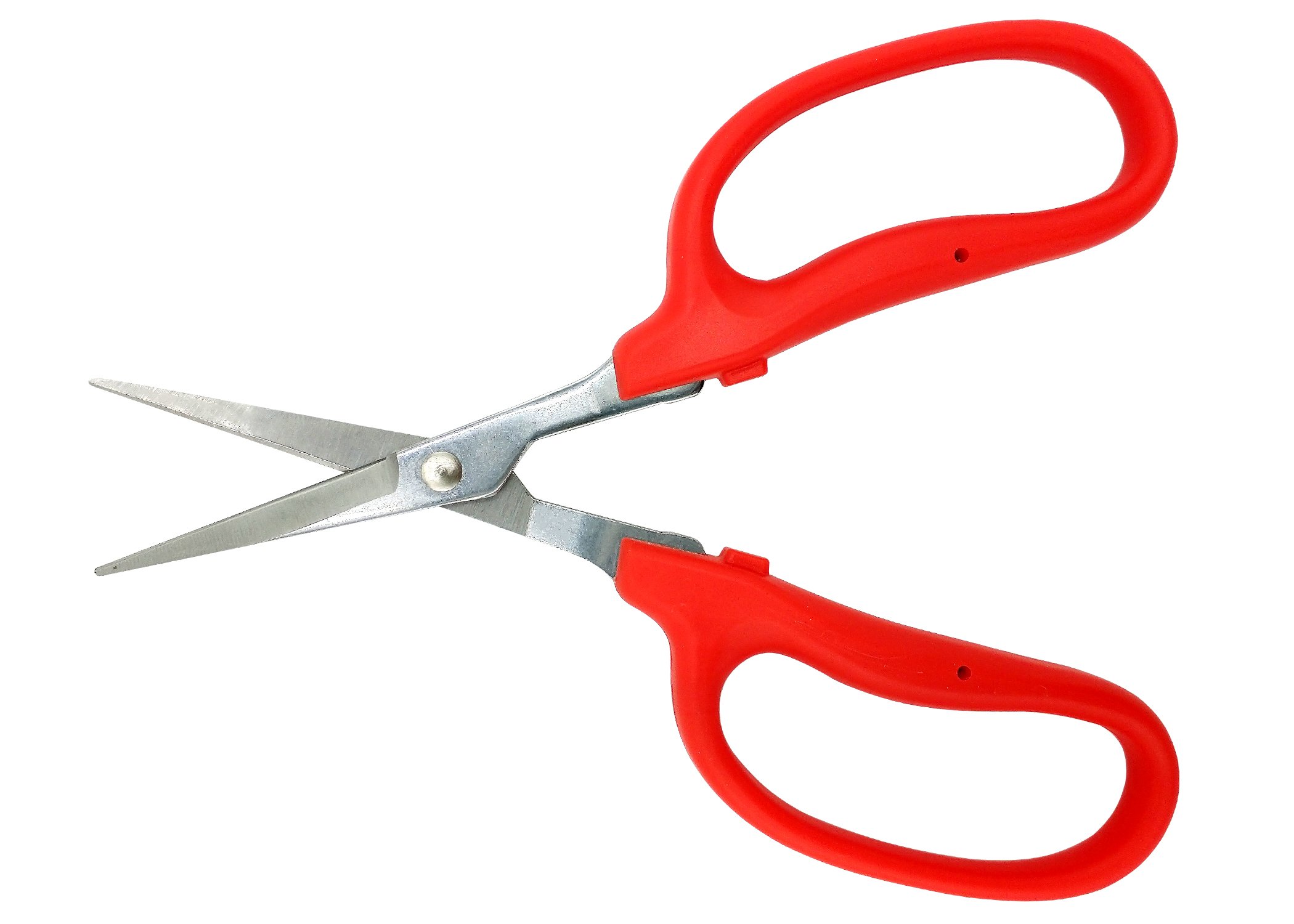 (image for) Zenport Scissors ZS422 Straight MasaMasa Trim Trimming Scissors, Stainless Steel, Orange Handle
