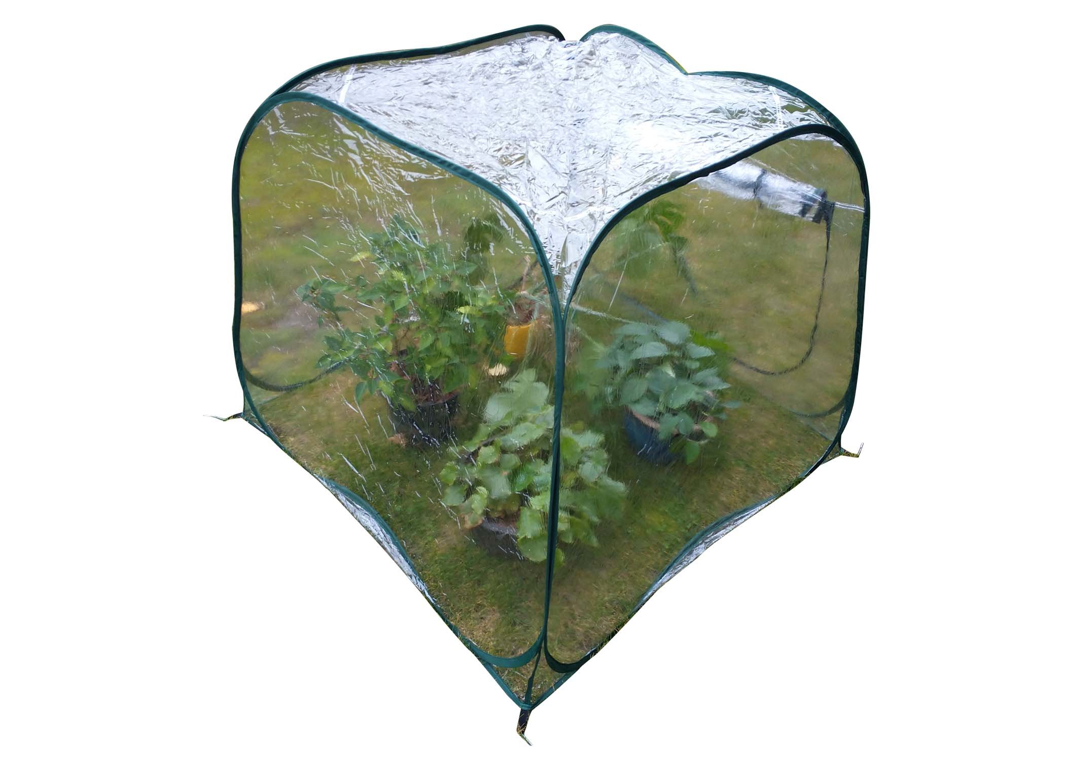 (image for) Zenport Pop-Up Greenhouse WS3241 47.3 x 47.3 x 39.4-inches