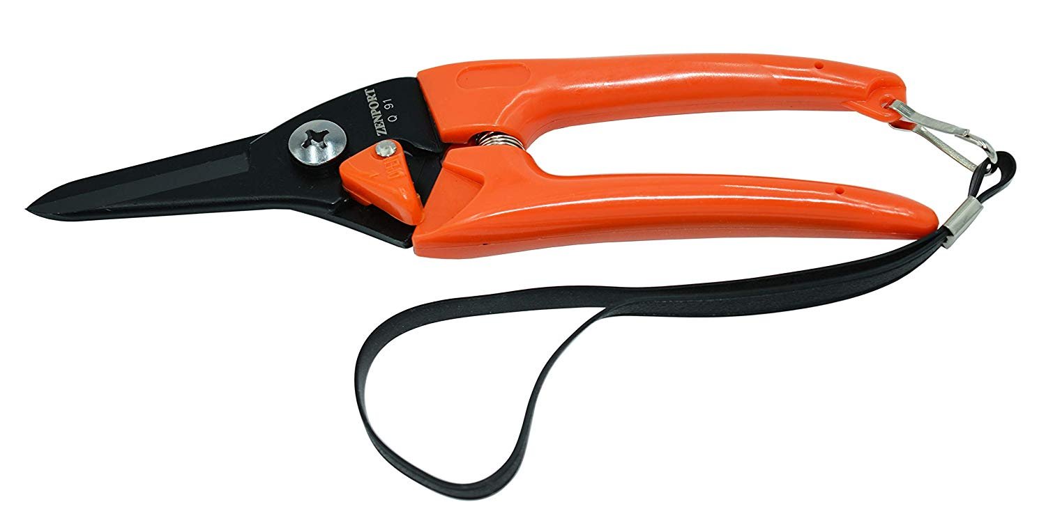 (image for) Zenport Q91 Pruner, Zen Magic, Ultra Twig and Hoof Trimming Shears, 7.25-Inch