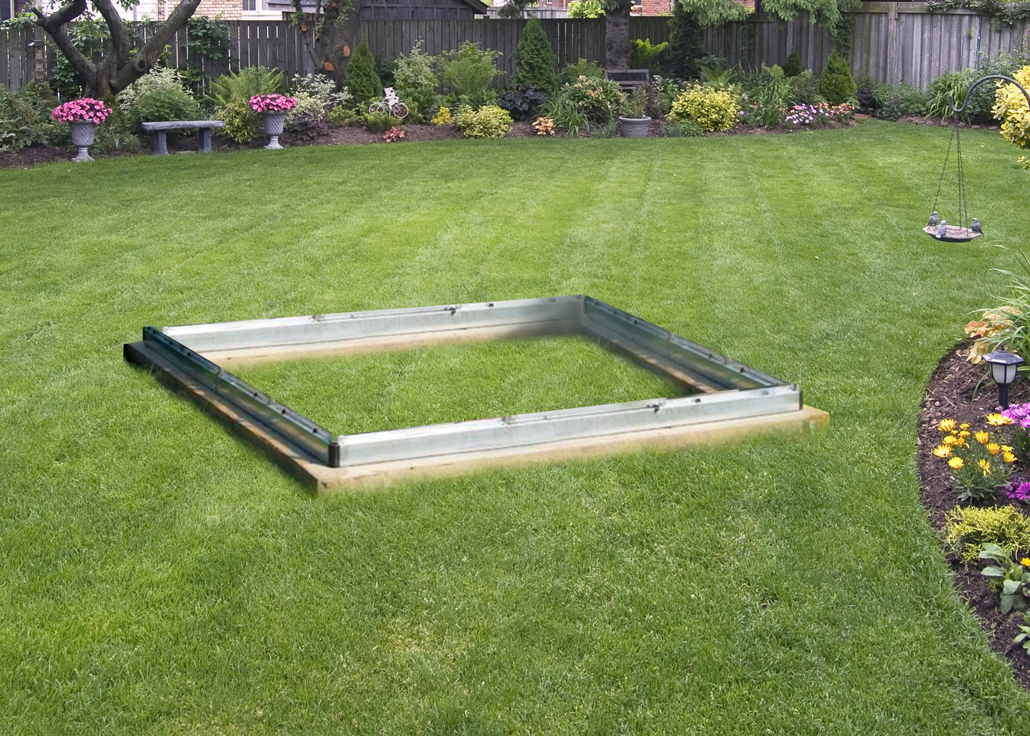 (image for) Zenport Walk-In Greenhouse Base SH7901-BASE Base Only