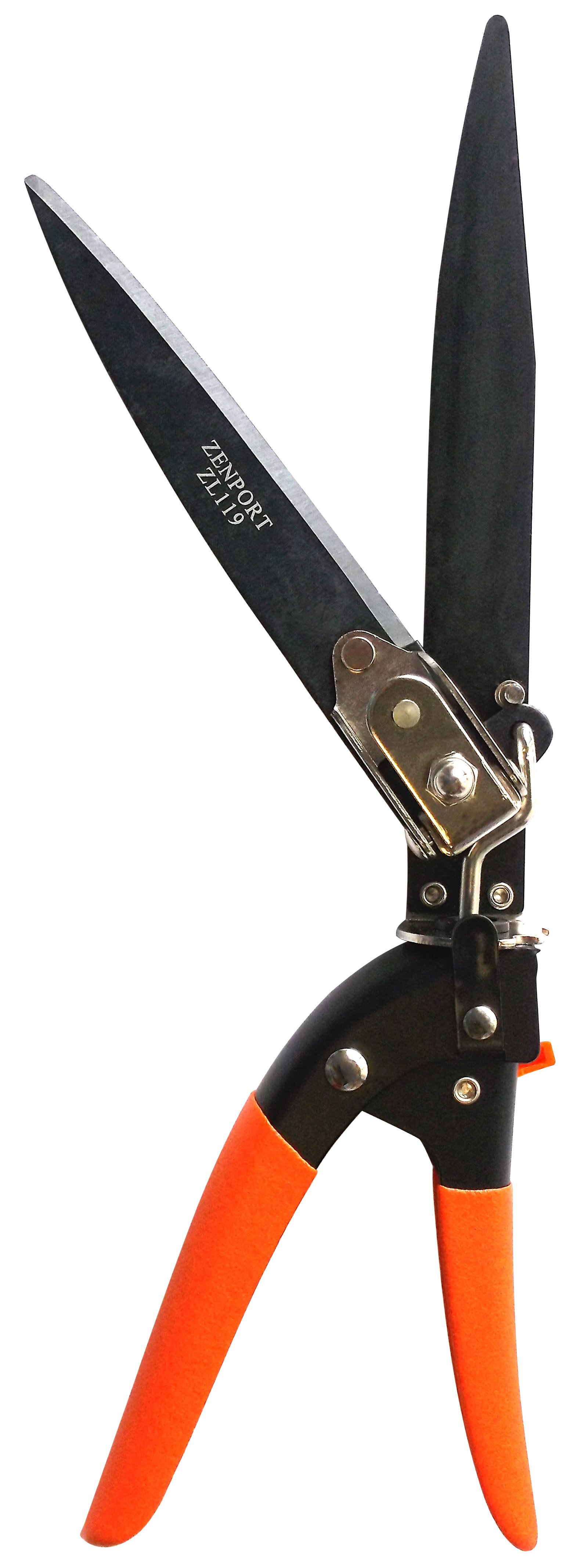 (image for) Zenport ZL119 Landscape Grass Shears, Adjustable, Heavy Duty, Twin 4.5-Inch Carbon Steel Blades