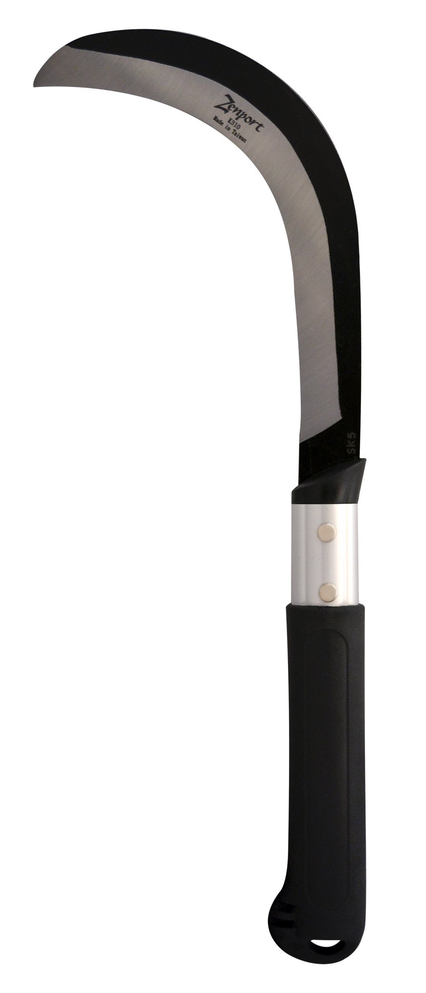(image for) Zenport Sickle K310 Brush Clearing Sickle, 9-Inch SK5 Carbon Steel Blade, 9-Inch Aluminum Handle