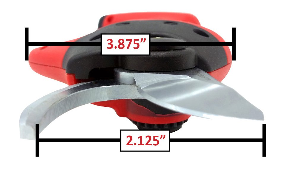(image for) Zenport Cordless Pruner EP108 ePruner Small Battery Powered Electric Pruner, 1-Inch Cut