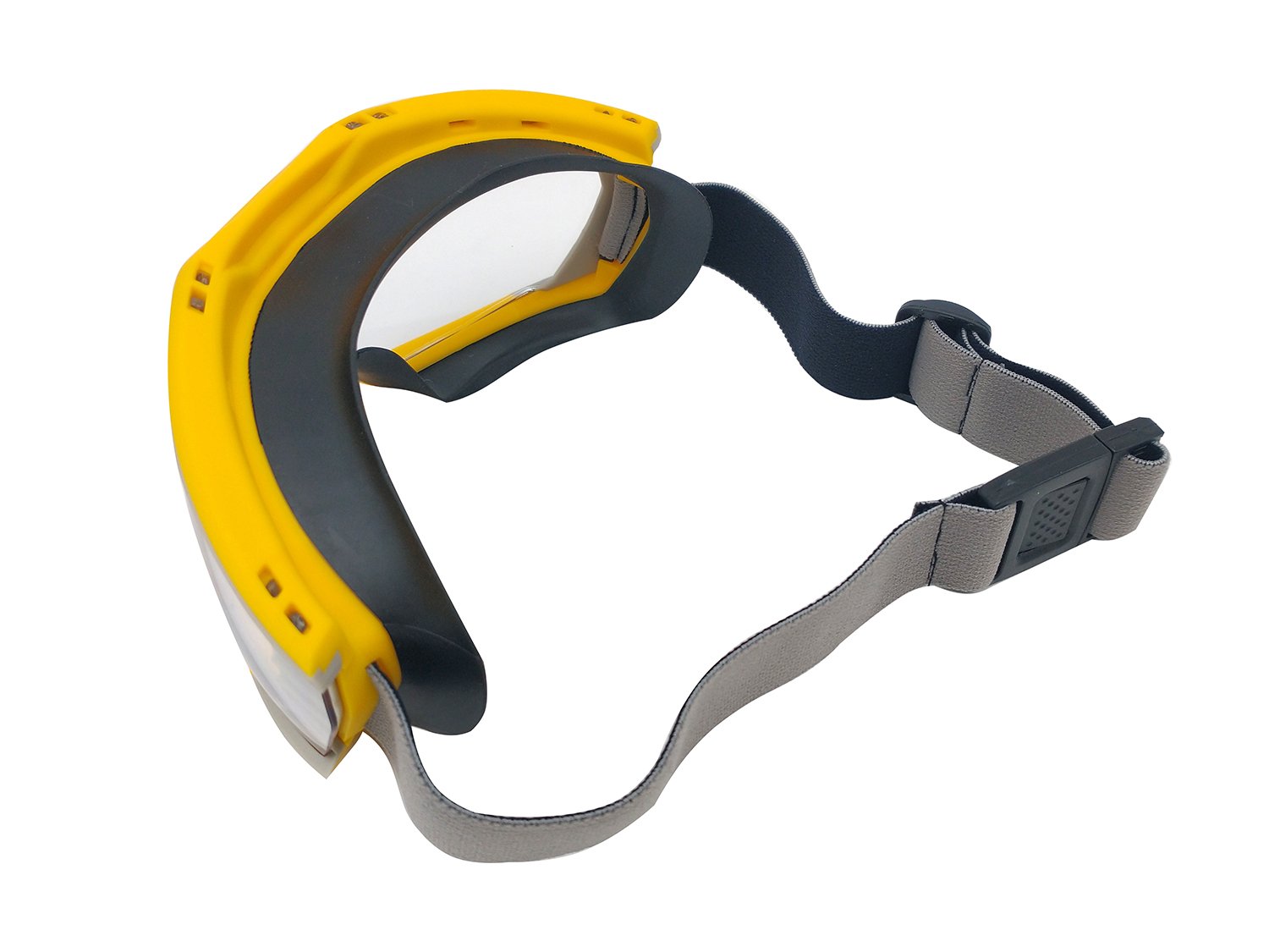 (image for) Zenport Safety Goggles SG274 Clear Lens, Flex Seal, Yellow