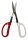 (image for) Zenport Scissors ZS104 Deluxe Scissors for Garden, Dahlia Tubers, Craft, 8-Inch Long