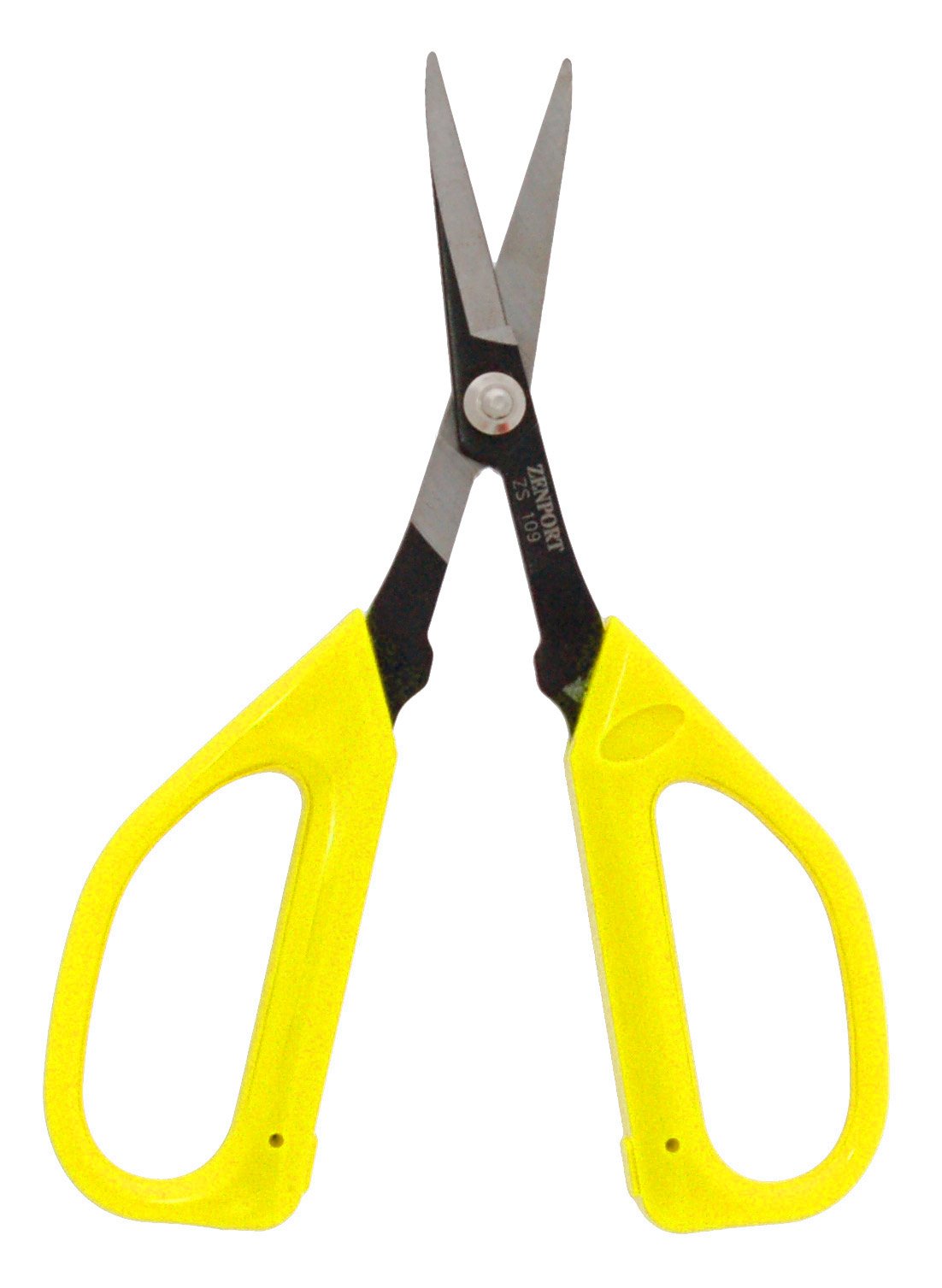 (image for) Zenport Scissors ZS109B Ergonomic Bent Handle Deluxe Trimming Scissors, Garden, Fruit, Grape, 6.5-Inch Long