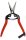 (image for) Zenport Shears H300 Harvest Shear, Long Blade, Straight Cutting Edge, Carbon Steel, harvesting grapes, thinning plants
