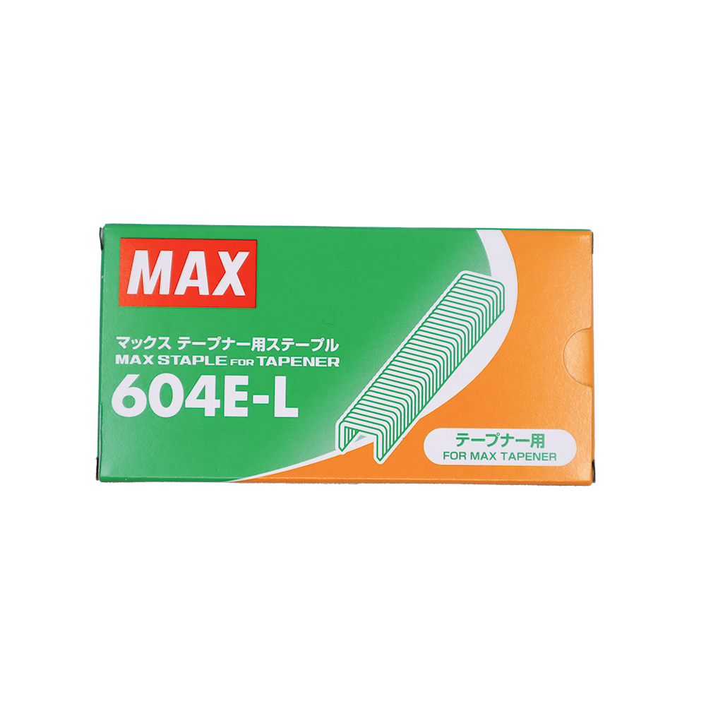 MAX 604E-L Staples for Tapener Tools (4,800 Per Pack) (image for) MAX 604E-L Staples for Tapener Tools (4,800 Per Pack)