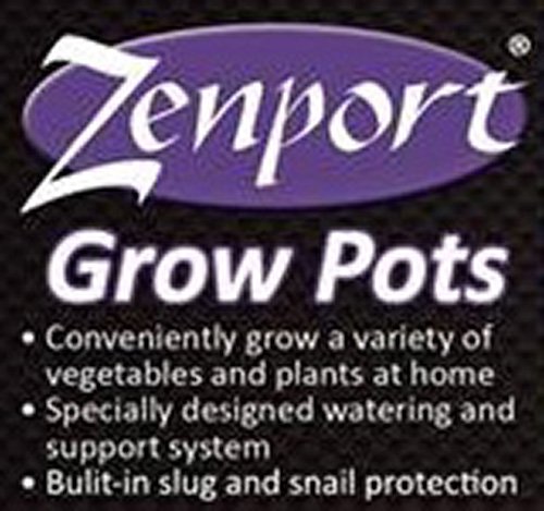 (image for) Zenport Grow Pot D-300 3 Pot Growing System, Repels Slugs and Snails