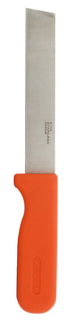 (image for) Zenport Produce Knife K116 Row Crop Harvest Knife, Produce, 6-Inch Stainless Steel Blade