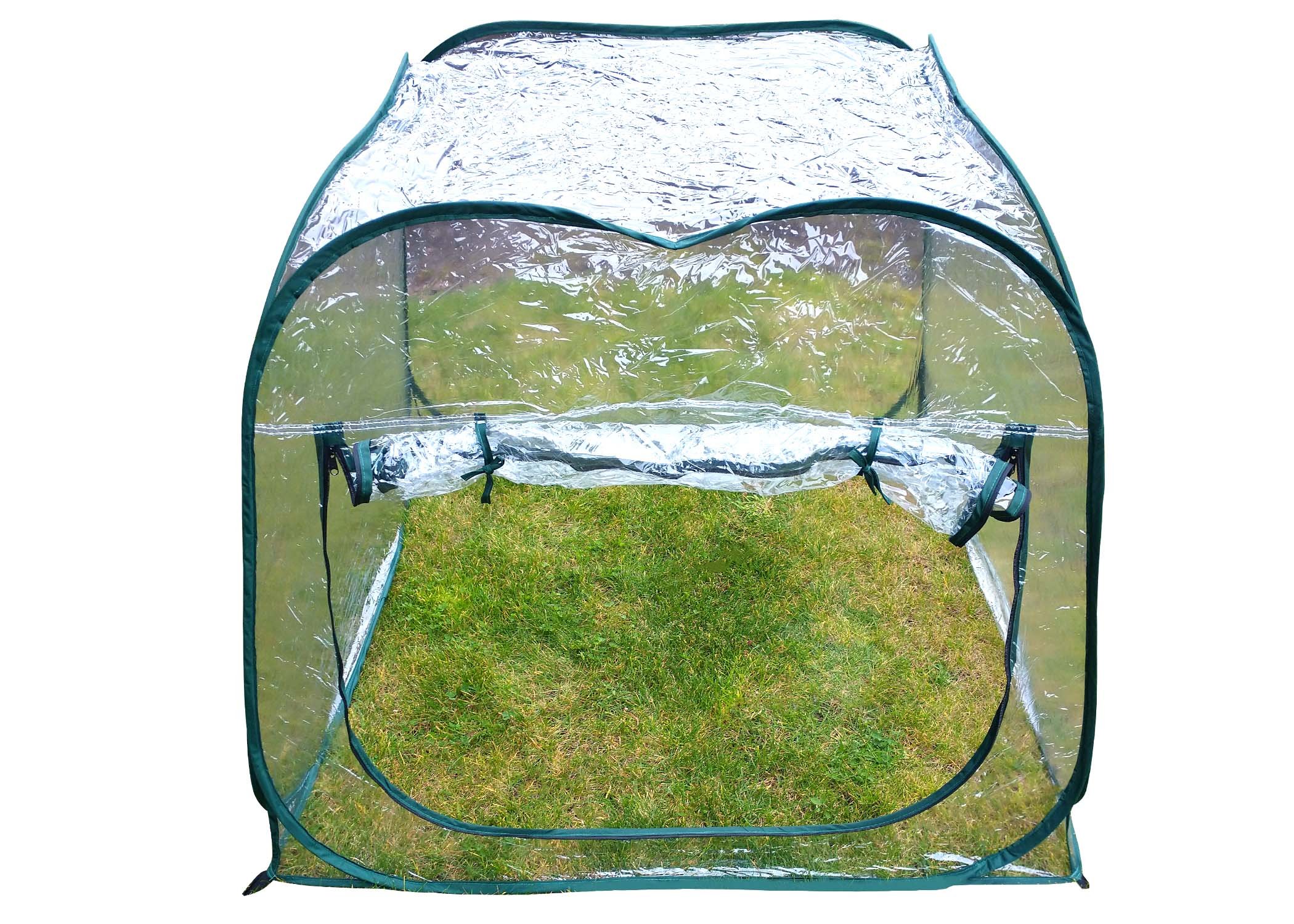 (image for) Zenport Pop-Up Greenhouse WS3241 47.3 x 47.3 x 39.4-inches