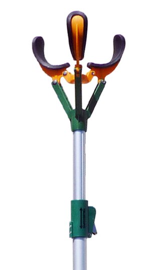(image for) Zenport Fruit Picker ZL6146B 10-Foot Telescopic Fruit Picker, Long Reach Fruit Harvester