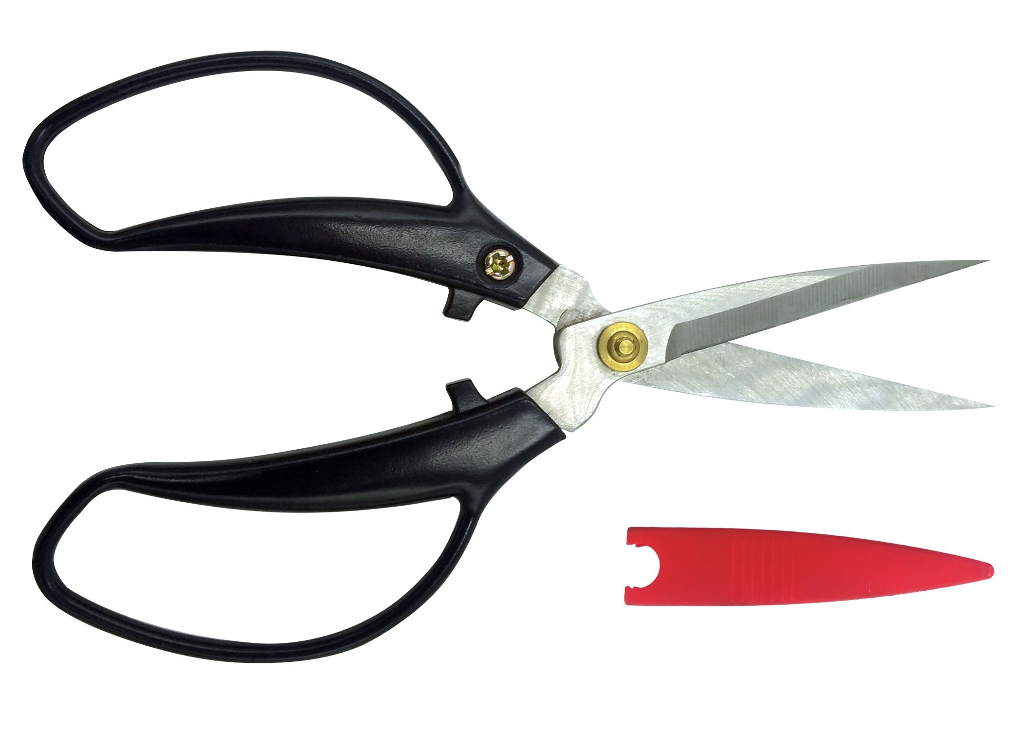 (image for) Zenport Scissors ZS424 2-inch Blade, 5.9-inches long, Blade Cap, Black