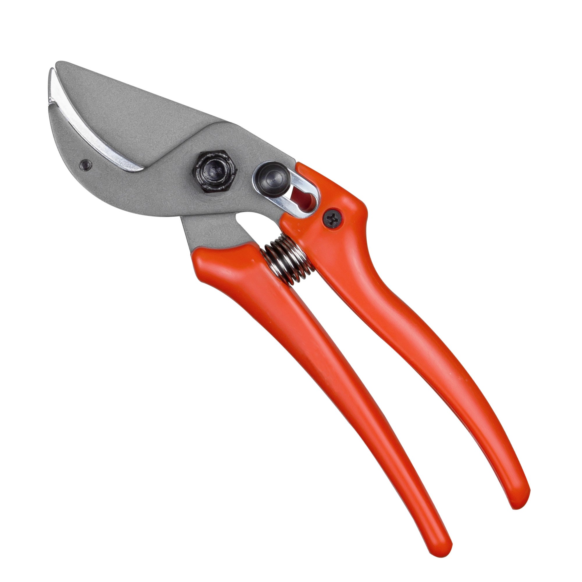 (image for) Zenport Z922 Pruner, Portable Anvil, Orange Handles, 7.5-inch Long, .8-inch Cut