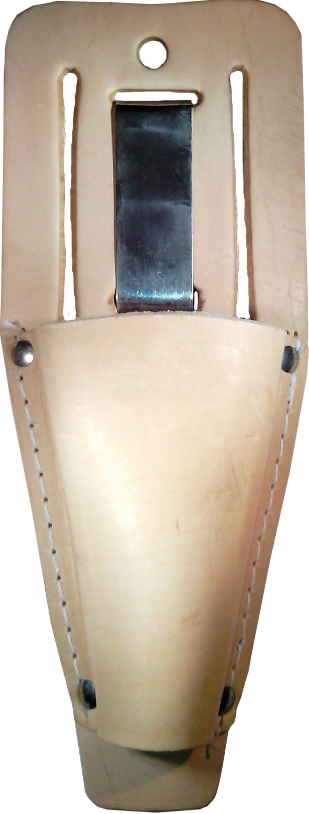 (image for) Zenport Holster HJ262 Leather Pruner Sheath w/Belt Loop and Metal Clip for Pruners / Folding Saws