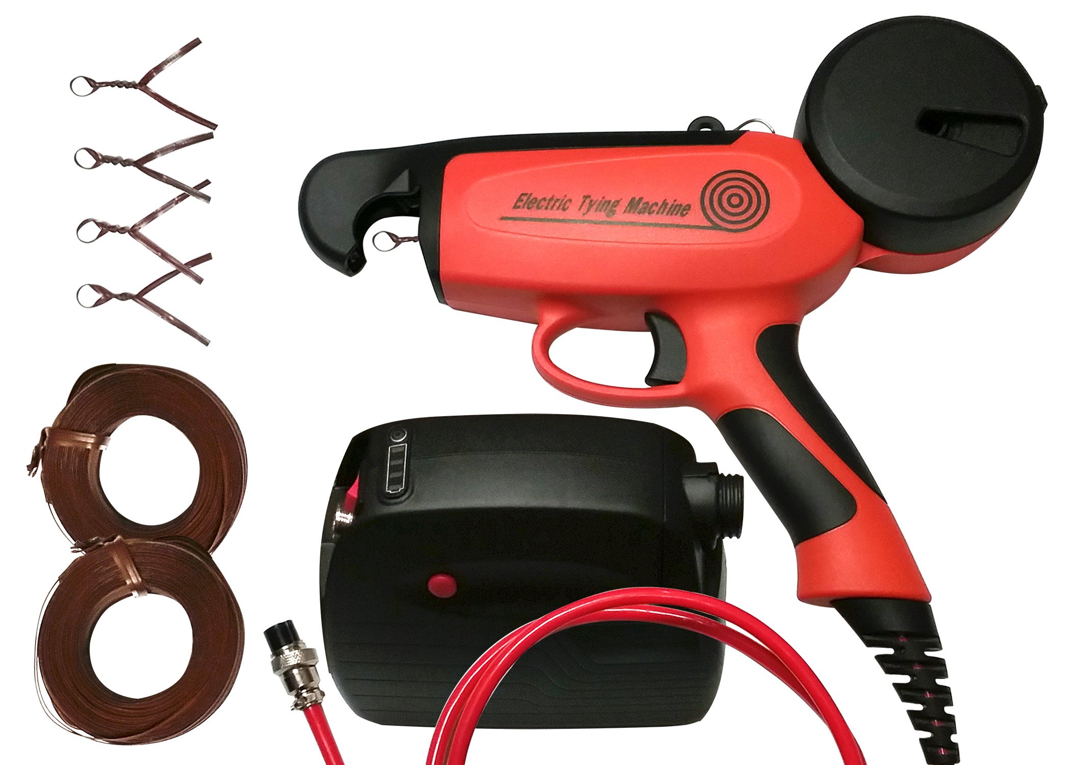 (image for) Zenport Electric Plant Tying Tool ET1 Electric Tapener, Battery Powered Hand-Held Twist Tie Machine