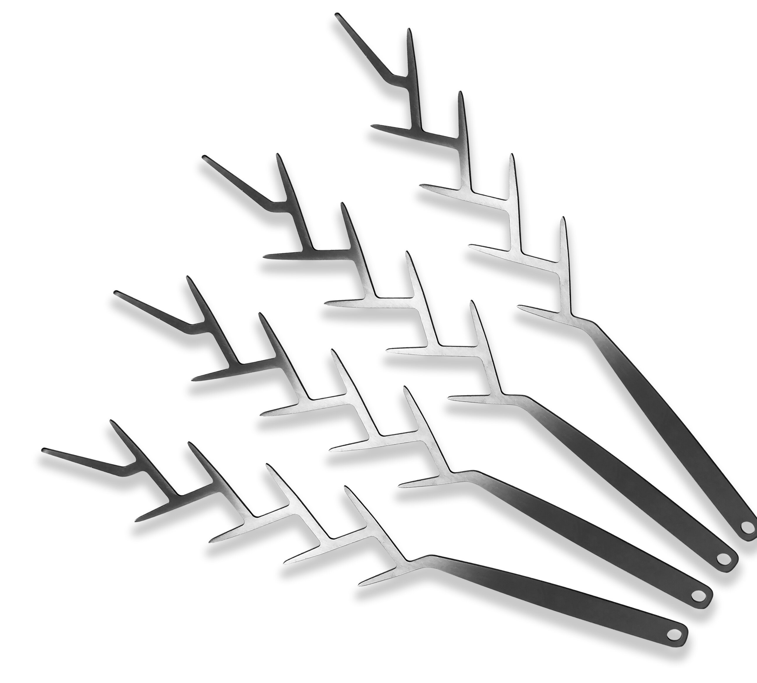 (image for) Zenport 880016 Stainless Steel Branch Skewer, Set of 4